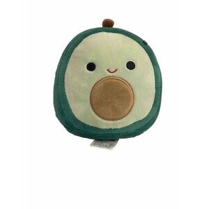 Squishmallows Austin the Avocado Food Squad Green Fuzzy Belly 5" Plush Toys 2020